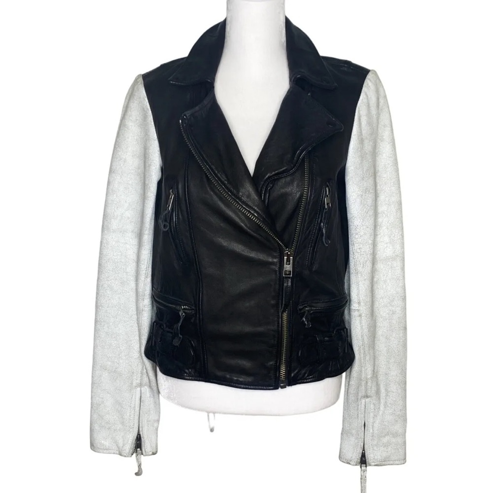 All Saints Albany Leather Jacket